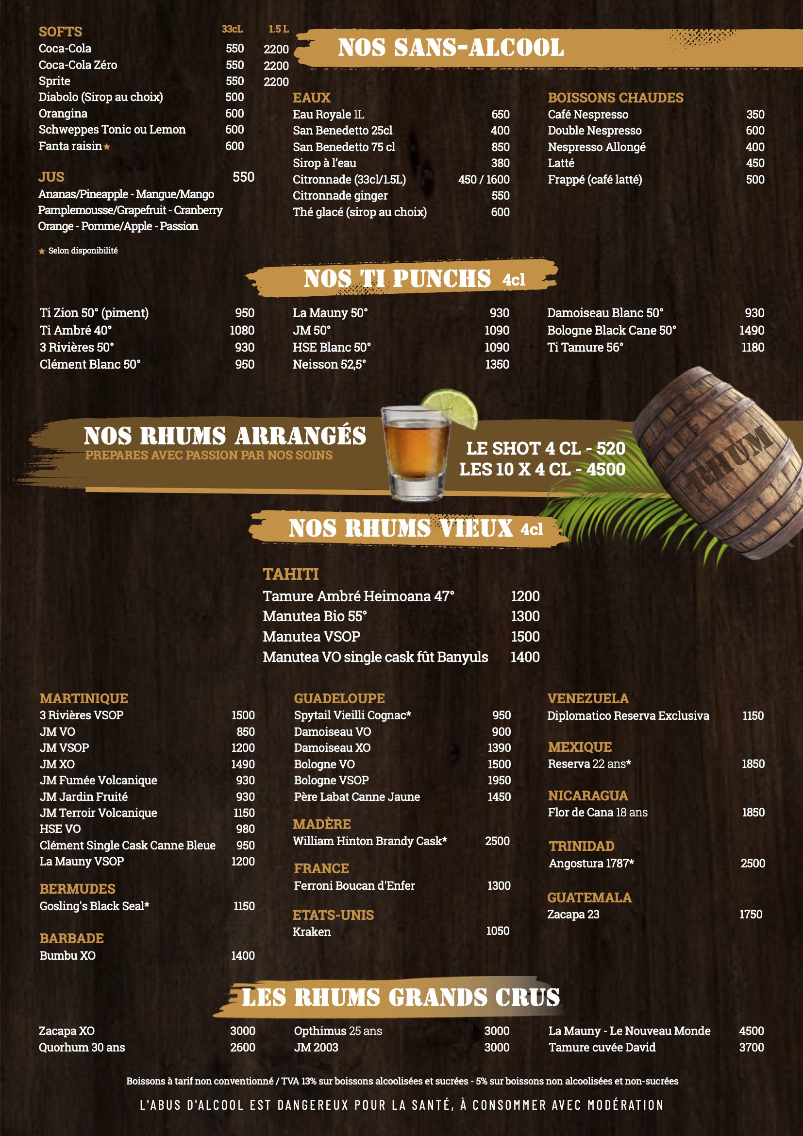 Boissons 2